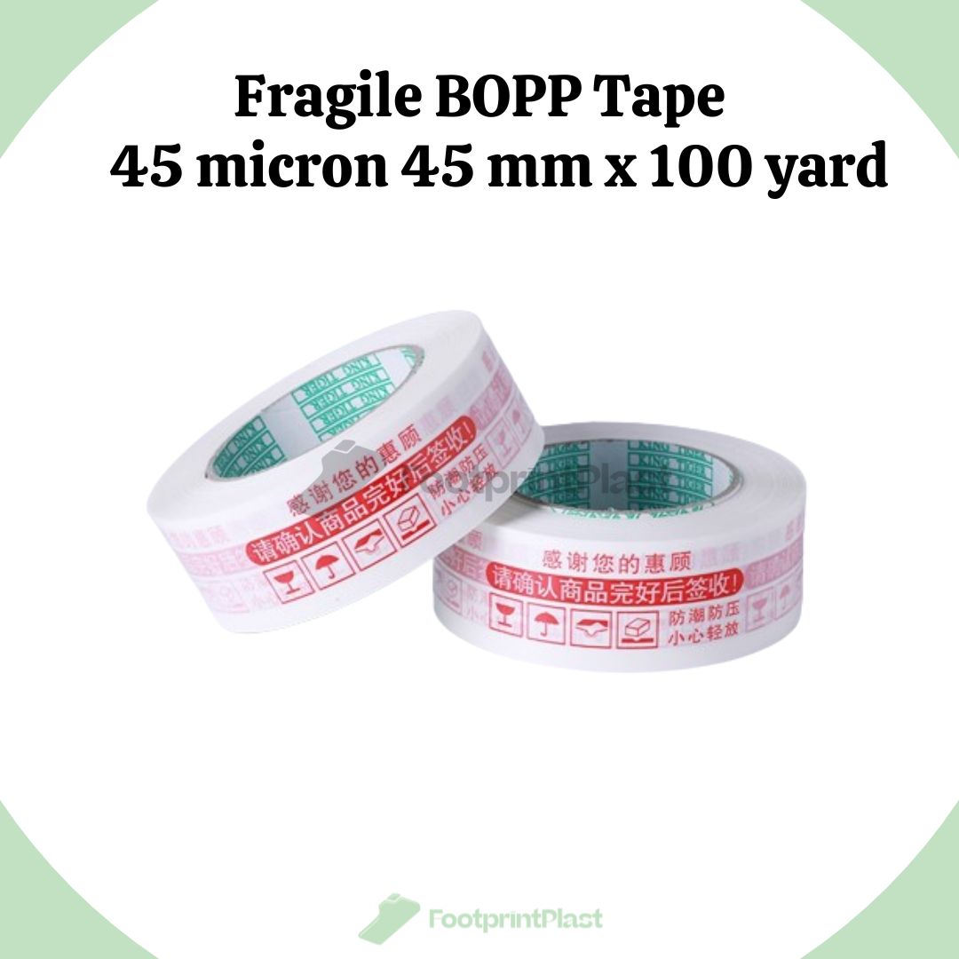 Glory Fragile BOPP Tape 45 micron 45 mm x 100 yard